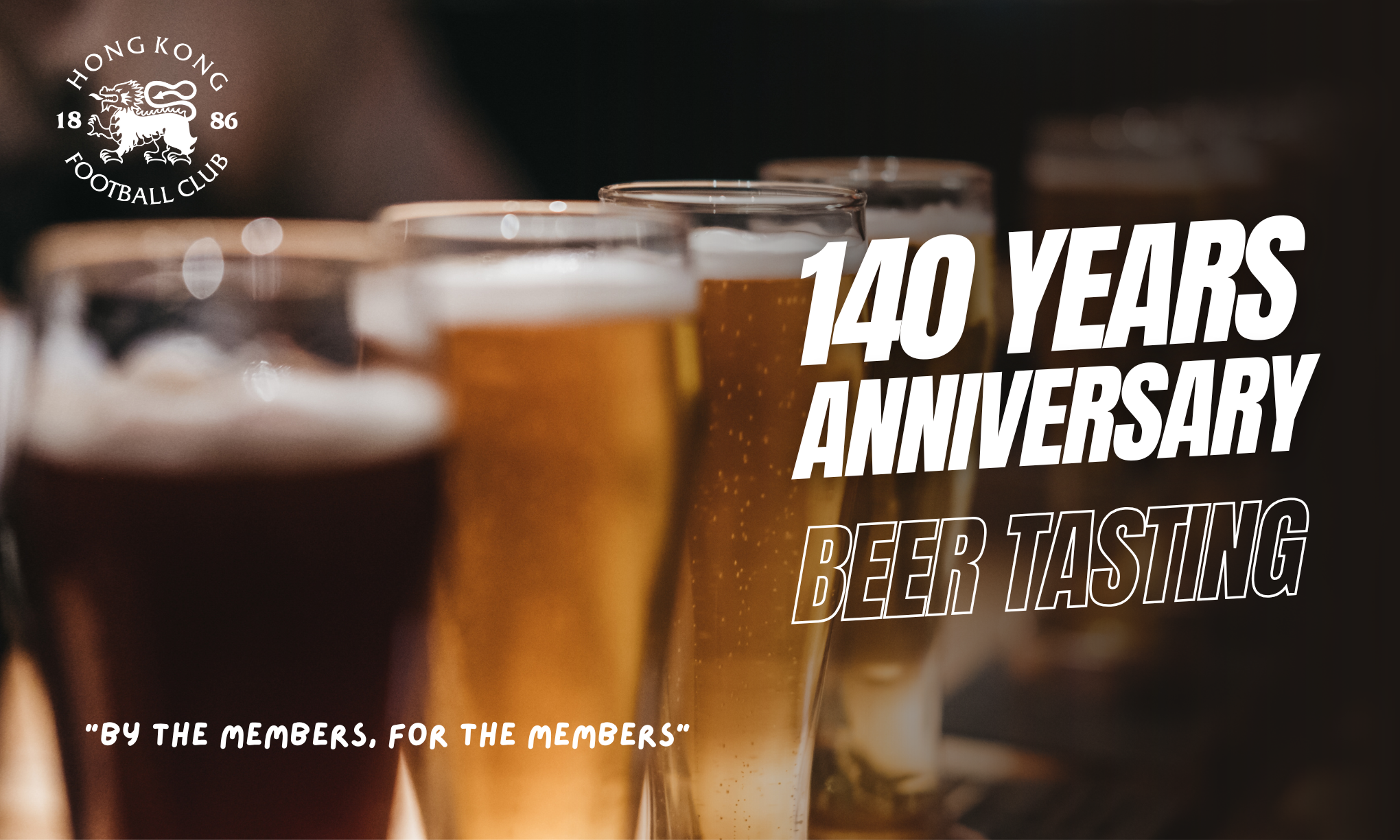 140 Years Anniversary Beer Tasting