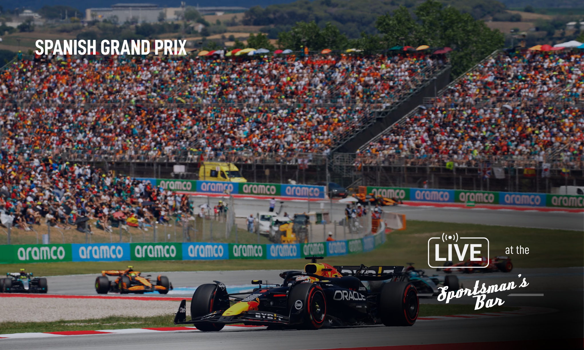 Spanish Grand Prix - Live at the Sportsman's Bar