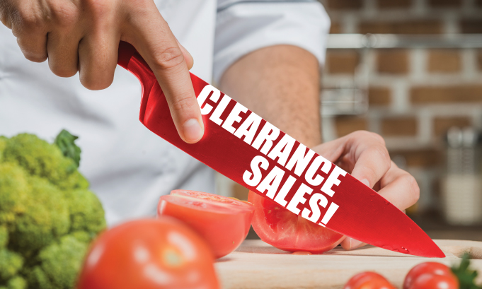 Clearance Sales!