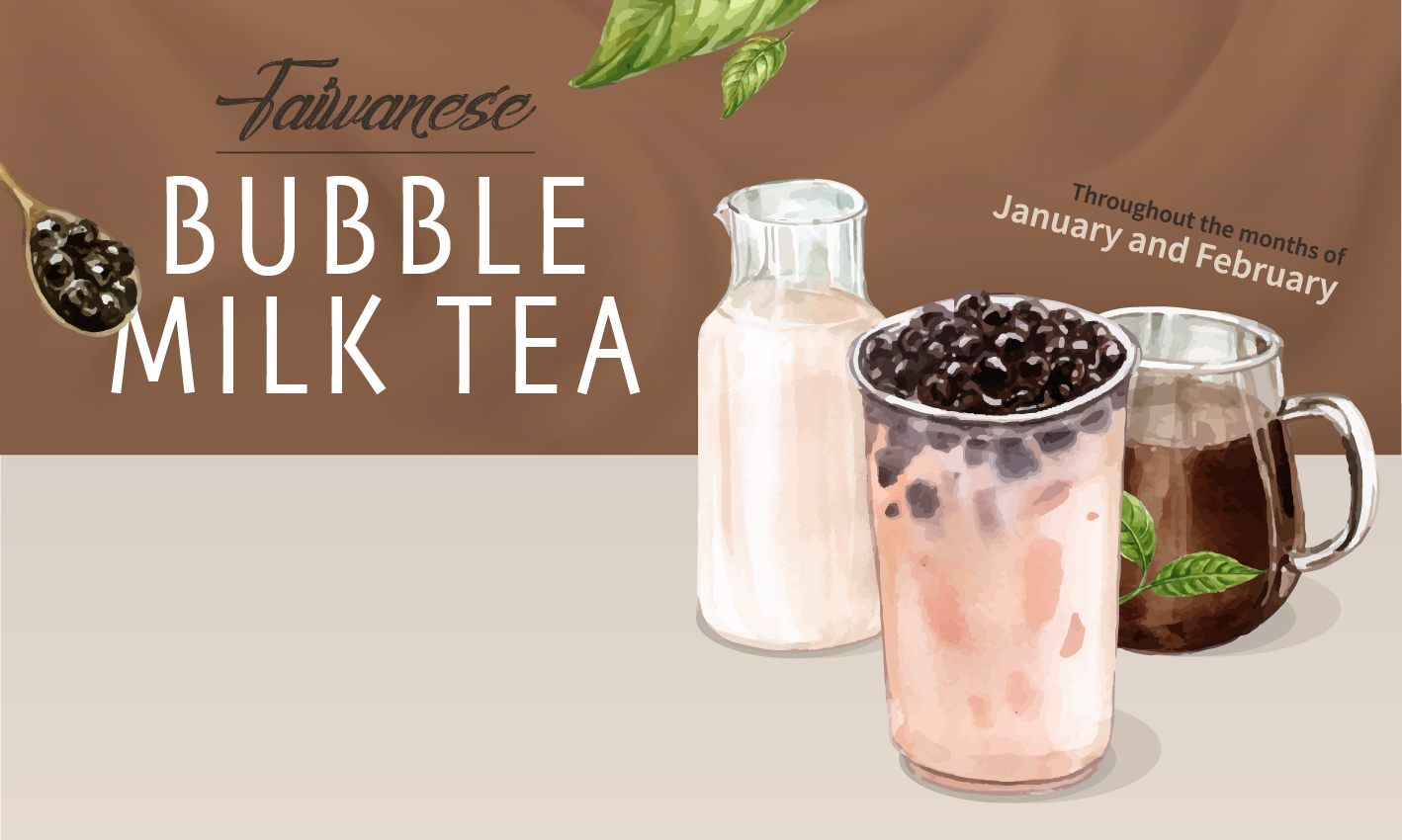 Taiwanese Bubble Milk Tea