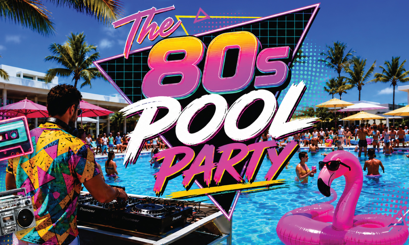 The 80s Pool Party