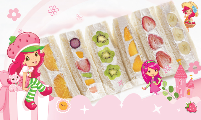 Japanese Fruit Sandwiches