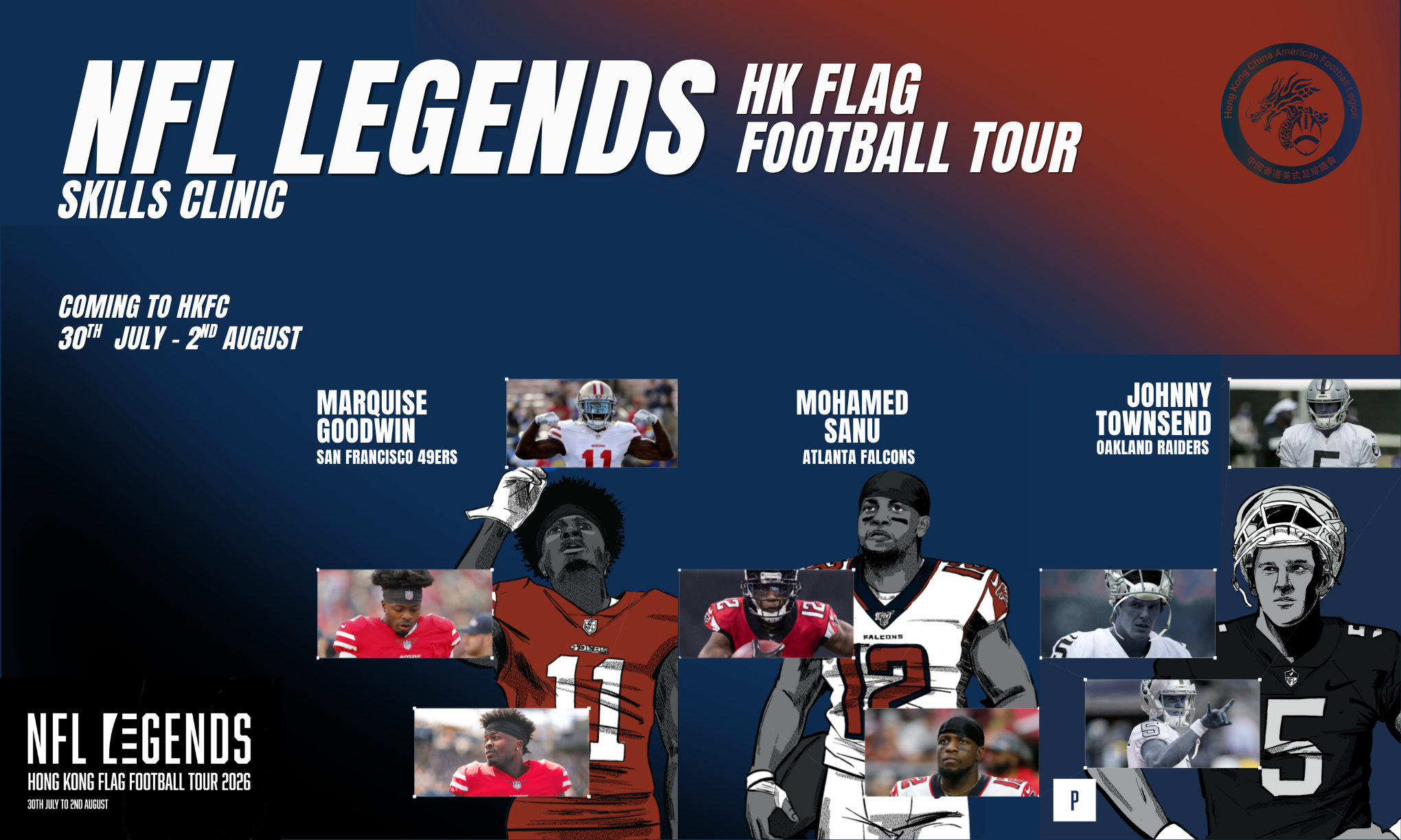 NFL Legends Hong Kong Flag Football Tour 2026